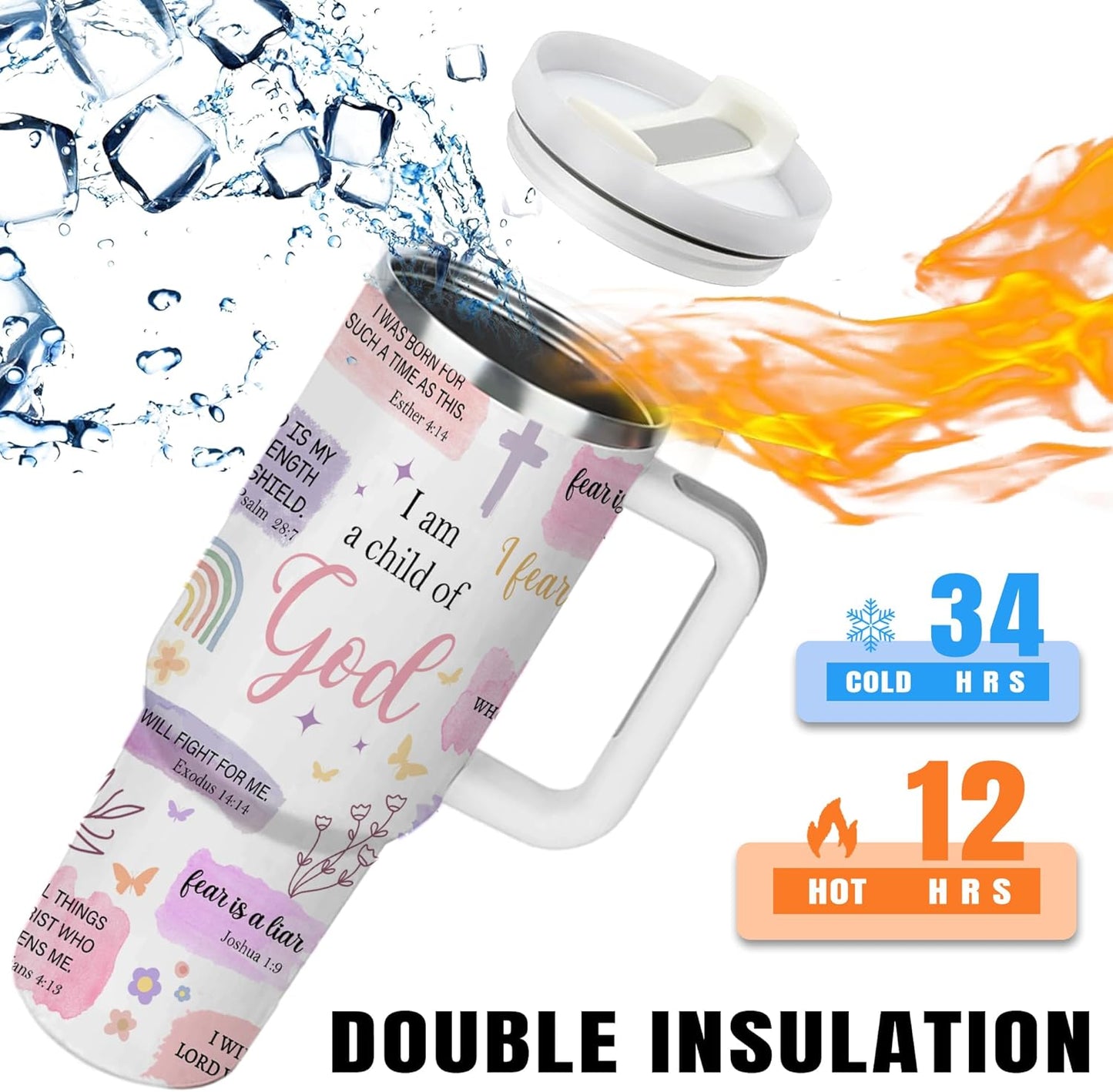 Movessira® 40oz Christian Series