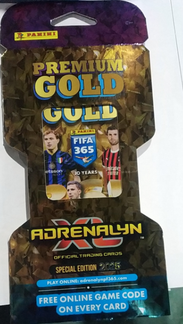 Movessira® Panini-FIFA 365 2025 Adrenalyn XL 2025 Premium Gold Pack
