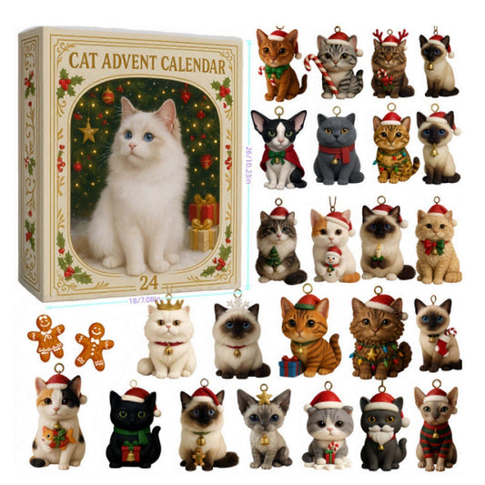 movessira™ Christmas Cat Advent Calendar