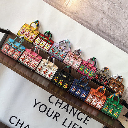 Movessira® Birkin Faubourg Inspired Mini Handbag Charm