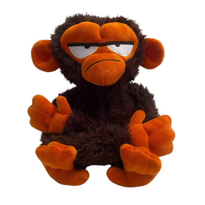 Movessira® Grumpy Monkey Plush – Mood Edition