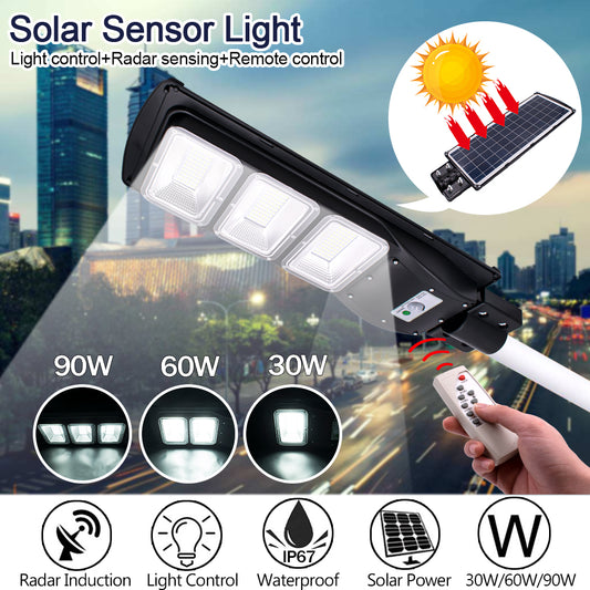 Movessira LED Solar Outdoor Street Wall Light