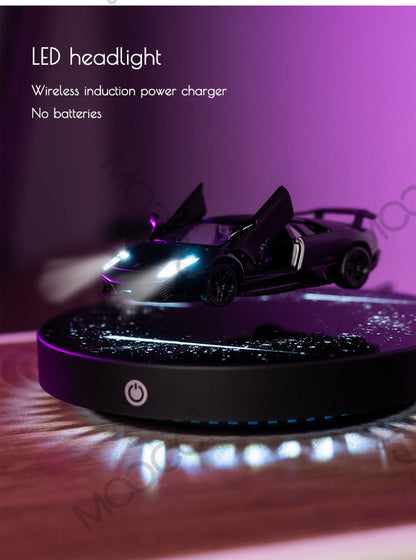 Movessira® Magnetic Floating Diecast Car Vehicle with LED 1:36 scale