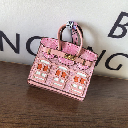 Movessira® Birkin Faubourg Inspired Mini Handbag Charm