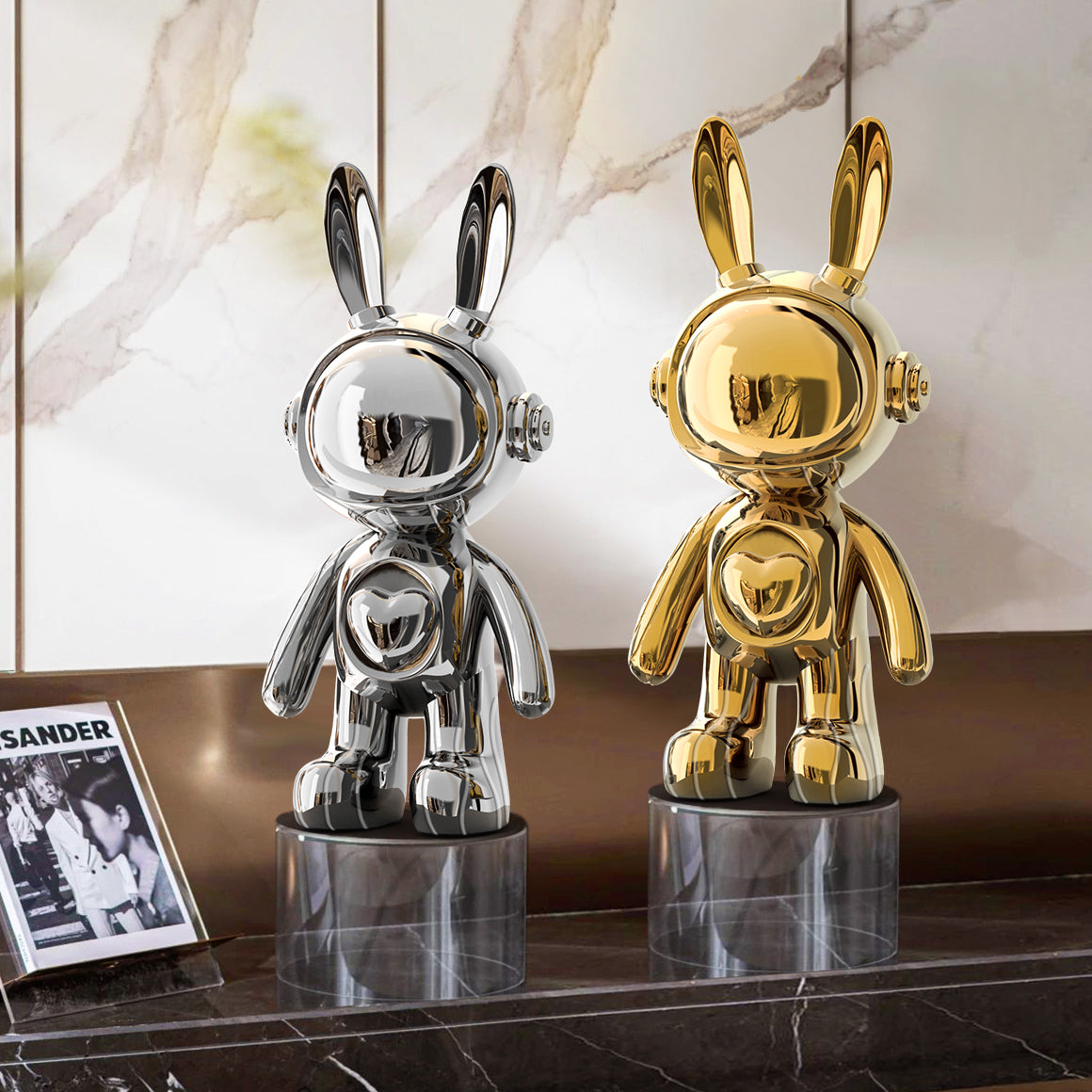 Movessira® Astro Bunny Vault – Limited Collector Series（30cm）