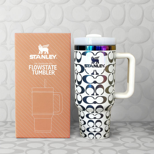 Movessira® Signature Monogram 40oz Tumbler