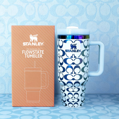 Movessira® Signature Monogram 40oz Tumbler