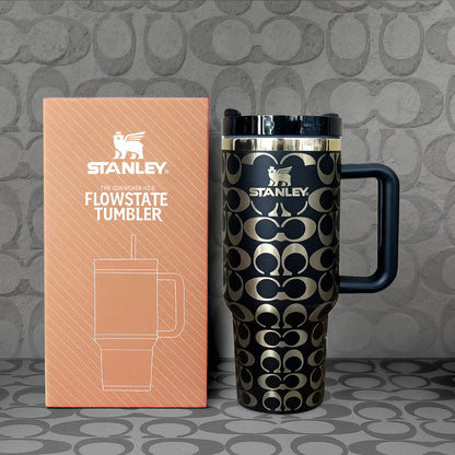 Movessira® Signature Monogram 40oz Tumbler