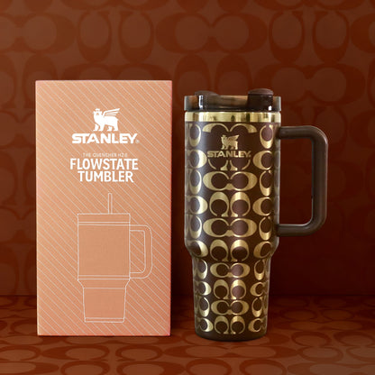 Movessira® Signature Monogram 40oz Tumbler