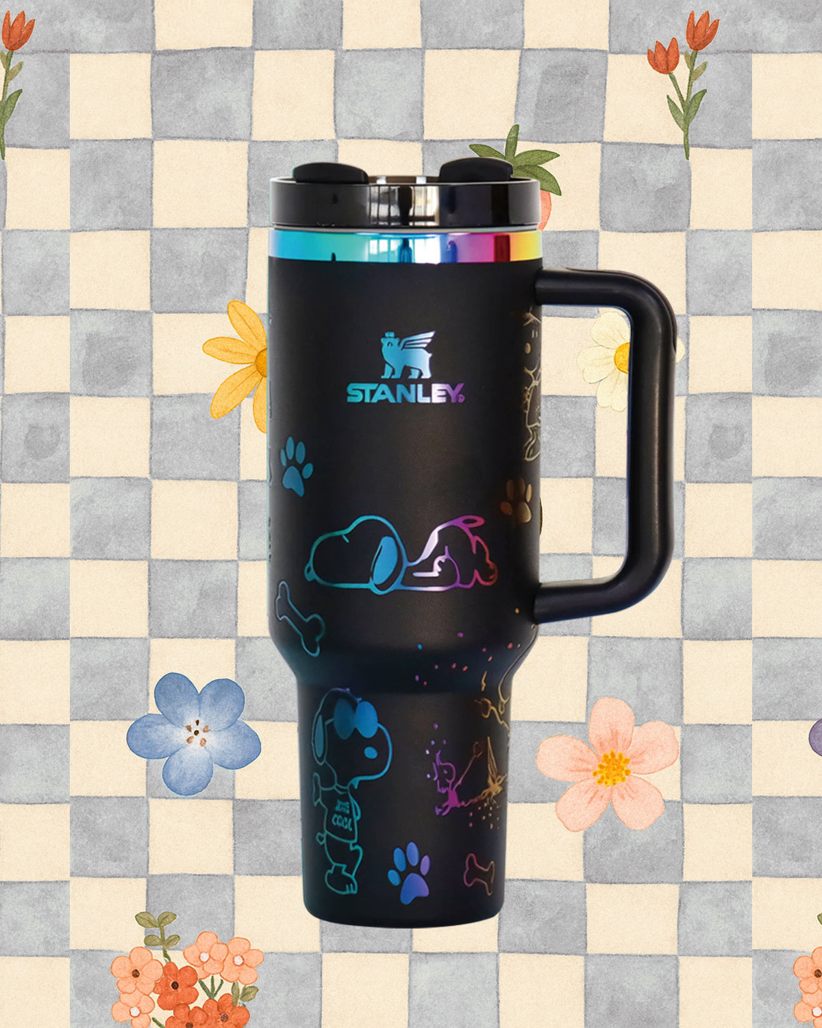 Movessira® 40oz Tumblers with Snoopy