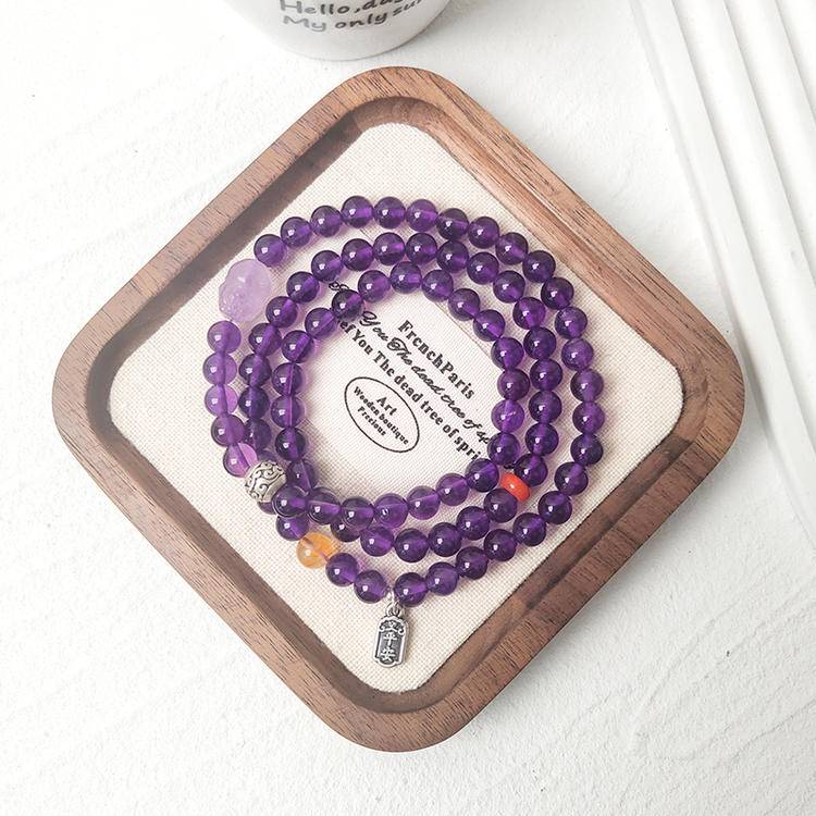 Movessira® Lavender Amulet Bracelet