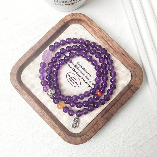 Movessira® Lavender Amulet Bracelet