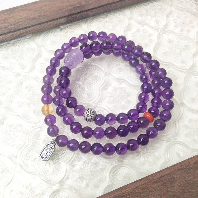 Movessira® Lavender Amulet Bracelet