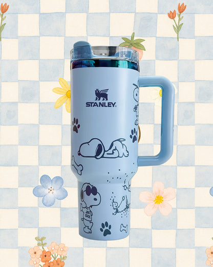 Movessira® 40oz Tumblers with Snoopy