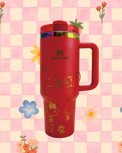 Movessira® 40oz Tumblers with Snoopy