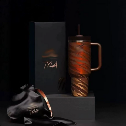 Movessira® Tiger stripe 40oz Tumbler