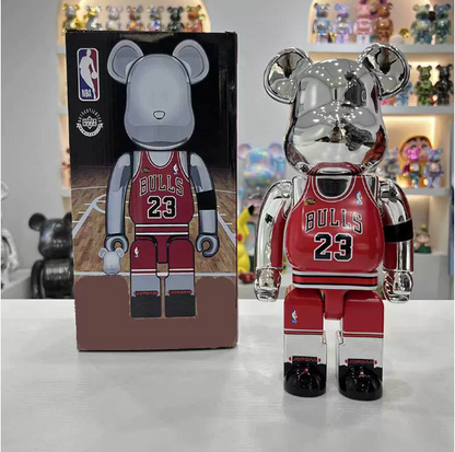 Movessira® Michael Jordan Gold Chrome – Chicago #23 400% Figure