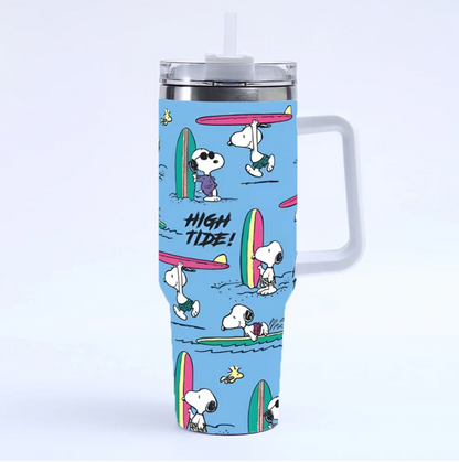 Movessira® Snoopy Daily Life Comic Tumbler