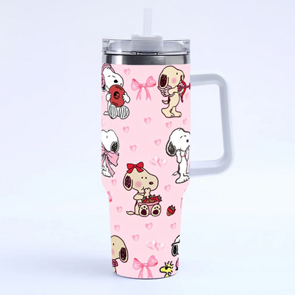 Movessira® Snoopy Daily Life Comic Tumbler