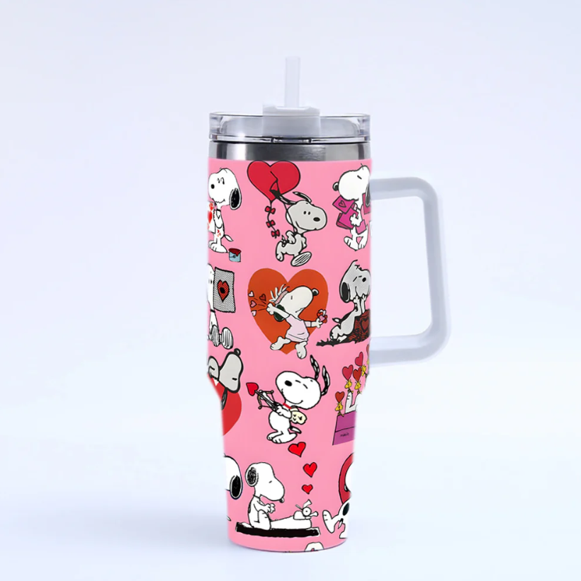 Movessira® Snoopy Daily Life Comic Tumbler
