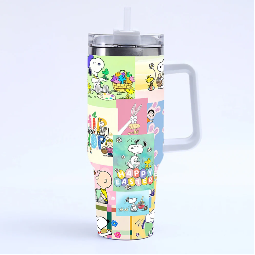 Movessira® Snoopy Daily Life Comic Tumbler
