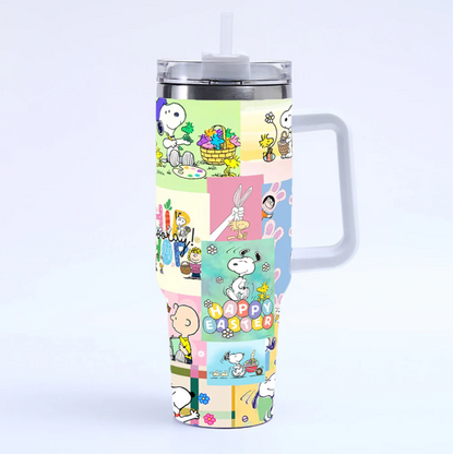 Movessira® Snoopy Daily Life Comic Tumbler